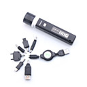 Portable 6-in-1 Universal Charger LED Torch