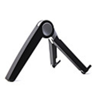 Portable Adjustable Folding Tablet Stand Mount for iPad (Black)