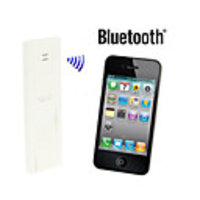 Portable Bluetooth Handset for iPhone,  Tablet PC,  Messenger,  Skype (White)