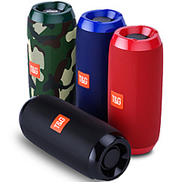 Portable Bluetooth Speaker 10W Wireless Bass Column Waterproof Outdoor USB Speakers Support AUX TF Subwoofer Loudspeaker TG117 miniinthebox