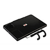 Portable Car Seat Ram Mount Fold-up Multi-tray Table for Laptops