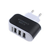 Portable Charger USB Charger EU Plug Multi-Output / Normal 3 USB Ports 2.1 A 100~240 V for Universal