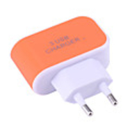 Portable Charger USB Charger EU Plug Normal 3 USB Ports 3.1 A DC 5V for Universal