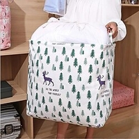 Portable Clothes Storage Bag Large Capacity Under Bed Blanket Quilt Wardrobe Closet Organizer Dustproof Pouch Item miniinthebox