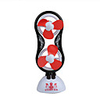 Portable Double Head Adjustable USB Desk Fan Black