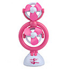 Portable Double Head Adjustable USB Desk Fan Pink