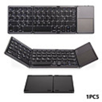 Portable Folding Wireless Bluetooth Mini Keyboard for IOS/Android/Windows ipad Tablet Touchpad keyboard