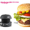 Portable Hamburger Mini Speaker (Black)