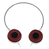 Portable Headphones (Brown)