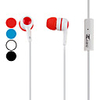 Portable In-ear Earphone with Microphone (Assorted Colors)