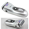 Portable Mini Dual-Blade Shaver (Silver)