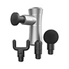 Portable mini massage gun (only 548g work up to 11 hours) ergonomic curve handheld deep muscle tissue fascia gun 1700-3200rpm 4 speed intensity