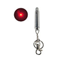 Portable Mini Red Laser Pointer with Key Chain (TRA-190)