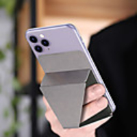 Portable Plug-in Card Ultra-thin Magnetic Absorbent Adhesive Type Invisible Mobile Phone Holder