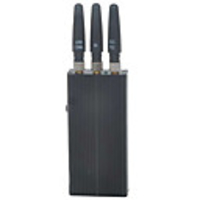 Portable Rechargeable CDMA/GSM/DCS/PHS/3G Cell Phone Signal Jammer/Blocker