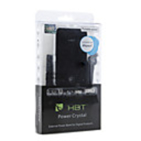 Portable Rechargeable Power Pack Kit for Mobile Phone 3000mah Black
