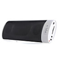 Portable Rechargeable USB/SD Memory Card Speaker (White)