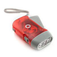 Portable Torch 3 Super Bright LED Hand Press Flash Light Flashlight Torch