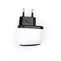 Portable USB Travel AC Charger Adapter for iPhone All Models (EU Plug/AC110~240V)
