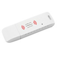Portable USB Wi-Fi Adapter (802.11b,  g,  n,  54Mbps,  White)