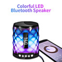 Portable Wireless Bluetooth Speaker Bluetooth Mini Speaker Subwoofer Outdoor Music Bass Loudspeaker Support TF card FM