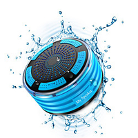 Portable Wireless Bluetooth Speakers Waterproof IPX7 Radio 8H Playtime 5W Bass Sound Shower Speaker Stereo Pairing Durable Design Backyard Outdoors Travel Pool Bathroom miniinthebox