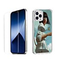 Portrait Case For Apple iPhone 12 iPhone 11 iPhone 12 Pro Max Unique Design Protective Case with Screen Protector Shockproof Back Cover TPU