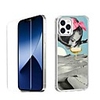 Portrait Case For Apple iPhone 12 iPhone 11 iPhone 12 Pro Max Unique Design Protective Case with Screen Protector Shockproof Back Cover TPU