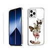 Portrait Case For Apple iPhone 12 iPhone 11 iPhone 12 Pro Max Unique Design Protective Case with Screen Protector Shockproof Back Cover TPU