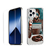 Portrait Case For Apple iPhone 12 iPhone 11 iPhone 12 Pro Max Unique Design Protective Case with Screen Protector Shockproof Back Cover TPU