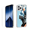 Portrait Case For Apple iPhone 12 iPhone 11 iPhone 12 Pro Max Unique Design Protective Case with Screen Protector Shockproof Back Cover TPU