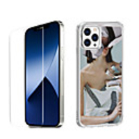 Portrait Case For Apple iPhone 12 iPhone 11 iPhone 12 Pro Max Unique Design Protective Case with Screen Protector Shockproof Back Cover TPU
