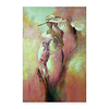 Portrait Oil Painting On Canvas Abstract Contemporary Art Wall Paintings Handmade Painting Home Office Decorations Canvas Wall Art Painting Rolled Canvas No Frame