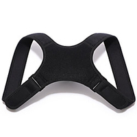Posture Corrector for Men and Women Adjustable Upper Back Brace Straightener for Natural Pain Relief Posture Back Support Posture Brace for Neck Shoulder Back Pain Relief Black miniinthebox