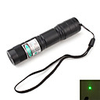 Potable Green Laser Pointer with Battery and Charger (5mw, 532nm, Black)