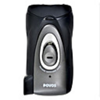 POVOS Floating Dual Head Rechargeable Rotary Shaver with Built-in AC Plug
