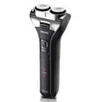POVOS Water Proof Dual head Rotary shaver (Black)