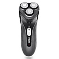 Povos Waterproof 360-degree Rotation Triple-head Rotary Shaver with Pop-up Trimmer
