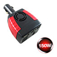 Power Inverter DC to AC Car Charger for Laptops (150W,  12V-240V)