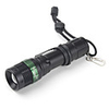 Power Style-Focus Adjustable Cree Q5 3-Mode LED Flashlight(3W, 180LM, Black)