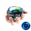 Powerball Spinner Gyroscopic Strengthener 3 (7.5 cm) Diameter Rubber LED Essential Stress Relief Hand Therapy Wrist Trainer Exercise Fitness Gym Workout Workout For Wrist Hand Forearm Home Office