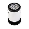 Powerful Aluminium Mini Speaker LED Light for iPhone/iPod/Cellphones/MP3 (Silver)