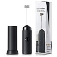 Powerful Double Spring Whisk Electric Milk Frother Kitchen Mixer Hand Milk Foamer for Coffee Latte Cappuccino