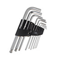 Precision CR-V Imperial Standard Hex Key Screwdriver Set for Electronics DIY (9-Piece Set)