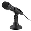 Premium 3.5mm Microphone with Stand for Pc and Laptops (Black)