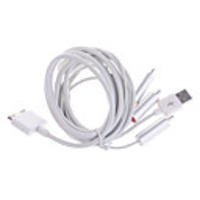 Premium Composite AV USB Sync Charging Cable for iPod/iPhone 2G/3G 2.2.1