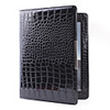Premium Crocodile Pattern PU Leather Case for Apple iPad 2 - Black