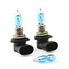 Premium Crystal Vision 9006 HB4 4300K 55W White Halogen Headlight Bulbs w/ Extra 2 W5W Lights (DC 12V/Pair)
