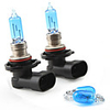 Premium Cystal Vision HB3 9005 4300K 65W White Halogen Headlight Bulbs w/ Extra 2 W5W Lights (DC 12V/Pair)