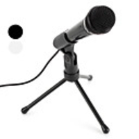Premium Desktop Microphone (3.5mm,  Assorted Colors)